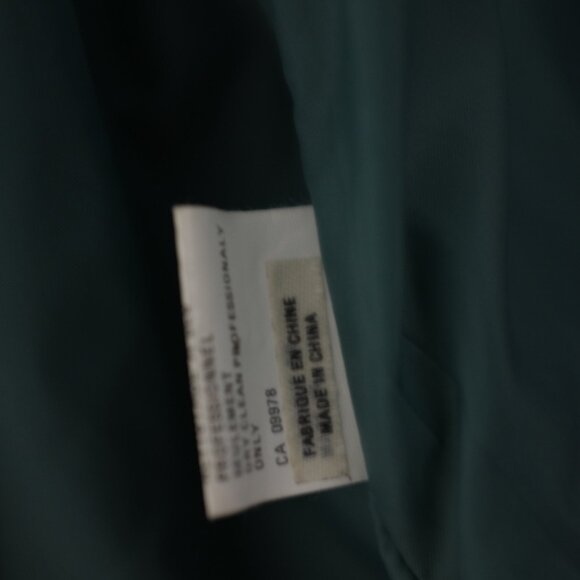 COPY - Nuko collection vintage blue and green abstract long zip jacket size M - Picture 9 of 12